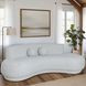 Oakland Ivory 98" Sofa