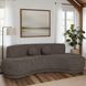 Oakland Salted Brown 98" Sofa