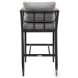 Orlando Gray Outdoor Patio Bar Stool