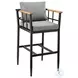 Orlando Gray Outdoor Patio Bar Stool