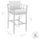 Orlando Gray Outdoor Patio Bar Stool