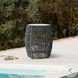 Opus Charcoal Indoor and Outdoor Garden Stool Round End Table