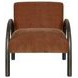 Rae Logan Brown Upholstered Accent Chair