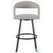 Ramona Gray Swivel Counter Height Stool