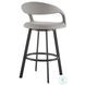 Ramona Gray Swivel Counter Height Stool