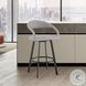 Ramona Gray Swivel Bar Stool