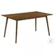 Westmont Walnut 59" Rectangular Dining Table