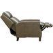 Ledger Oasis Olive Leather Push Thru The Arms Recliner
