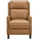 Ledger Santa Fe Brandy Leather Power Recliner with Power Lumbar and USB Charging