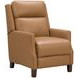 Ledger Santa Fe Brandy Leather Power Recliner with Power Lumbar and USB Charging