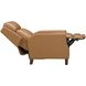 Ledger Santa Fe Brandy Leather Power Recliner with Power Lumbar and USB Charging