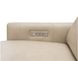 Ledger Cashmere Stone Leather Power Recliner with Power Lumbar and USB Charging