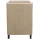 Ledger Cashmere Stone Leather Power Recliner with Power Lumbar and USB Charging