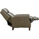 Ledger Oasis Olive Leather Push Thru The Arms Recliner