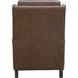 Ledger Oasis Walnut Leather Push Thru The Arms Recliner