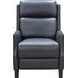Ledger Santa Fe Ocean Leather Power Recliner with Power Headrest and USB Charging