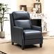 Ledger Santa Fe Ocean Leather Power Recliner with Power Headrest and USB Charging