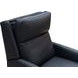 Ledger Santa Fe Ocean Leather Power Recliner with Power Headrest and USB Charging