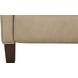 Ledger Cashmere Stone Leather Power Recliner with Power Headrest and USB Charging