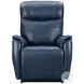 Leighton Marco Navy Blue Power Lift Recliner with Power Headrest And Lumbar