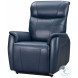 Leighton Marco Navy Blue Power Lift Recliner with Power Headrest And Lumbar