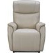 Leighton Laurel Cream Leather Lay Flat Power Lift Recliner with Power Headrest and Power Lumbar