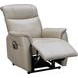 Leighton Laurel Cream Leather Lay Flat Power Lift Recliner with Power Headrest and Power Lumbar