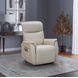 Leighton Laurel Cream Leather Lay Flat Power Lift Recliner with Power Headrest and Power Lumbar