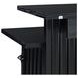 Kehlani Black 69" Rectangular Bar Table with USB Charging and LED