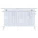 Kehlani White 69" Rectangular Bar Table with USB Charging and LED