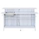 Kehlani White 69" Rectangular Bar Table with USB Charging and LED