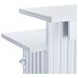 Kehlani White 69" Rectangular Bar Table with USB Charging and LED