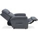 Lena Cappricio Slate Performance Fabric Power Lift Recliner with USB Charging and 2 Zone Heat
