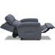 Lena Cappricio Slate Performance Fabric Power Lift Recliner with USB Charging and 2 Zone Heat