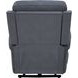Lena Cappricio Slate Performance Fabric Power Lift Recliner with USB Charging and 2 Zone Heat
