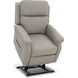 Lena Capriccio Dove Performance Fabric Power Lift Recliner with USB Charging and 2 Zone Heat
