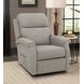 Lena Capriccio Dove Performance Fabric Power Lift Recliner with USB Charging and 2 Zone Heat