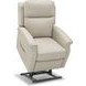 Lena Rainer Dove Power Lift Recliner with USB Charging and 2 Zone Heat