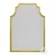 Lenwood Gold Leaf Frame Pagoda Style Mirror