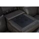 Leon Matteo Smokey Gray Leather 77" Triple Power Reclining Console Loveseat with USB Charging