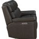 Leon Matteo Smokey Gray Leather Power Reclining Living Room Set with USB Charging