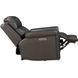Leon Matteo Smokey Gray Leather Power Reclining Living Room Set with USB Charging