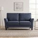 Leslie Blue Loveseat