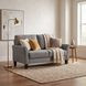 Leslie Chocolate Loveseat
