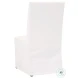Levi LiveSmart Peyton Pearl Slipcover Dining Chair Set of 2