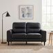 Lewes Black Loveseat