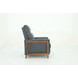 Lewiston Santa Fe Ocean Leather Push Thru The Arms Recliner