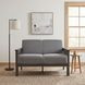 Lewiston Gray Loveseat