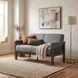 Lewiston Gray Loveseat