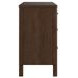 Verge Handcrafted Walnut Woven Panel Bedroom Set